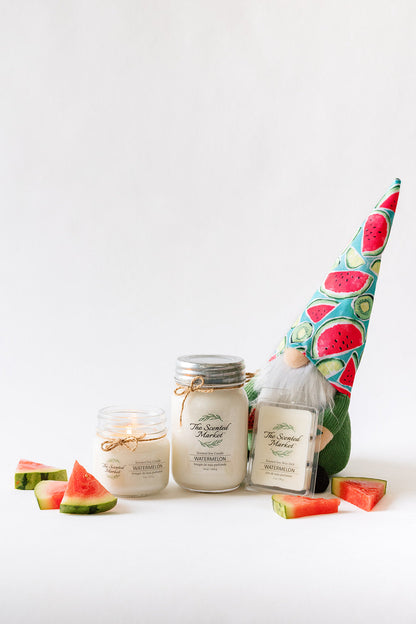 Watermelon Soy Wax Candle - The Scented Market 