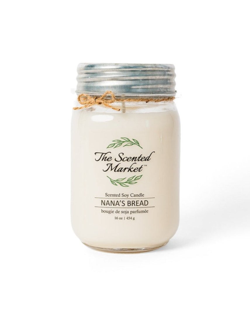 NANA'S BREAD Soy Wax Candle 16 oz - The Scented Market 