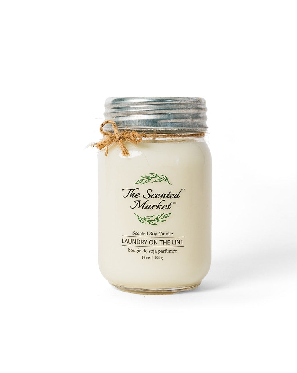 LAUNDRY ON THE LINE Soy Wax Candle 16 oz - The Scented Market 