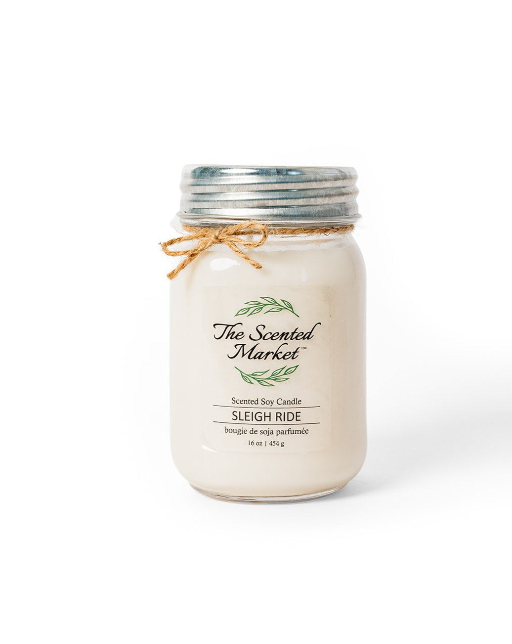 SLEIGH RIDE Soy Wax Candle 16 oz - The Scented Market 