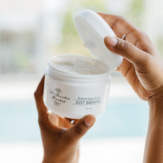 Just Breathe Scented Sugar Scrub: Luxurious Exfoliating Body Scrub for Silky Soft Skin