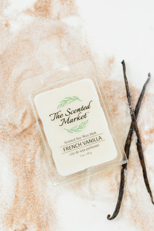 FRENCH VANILLA Soy Wax Melt - The Scented Market 