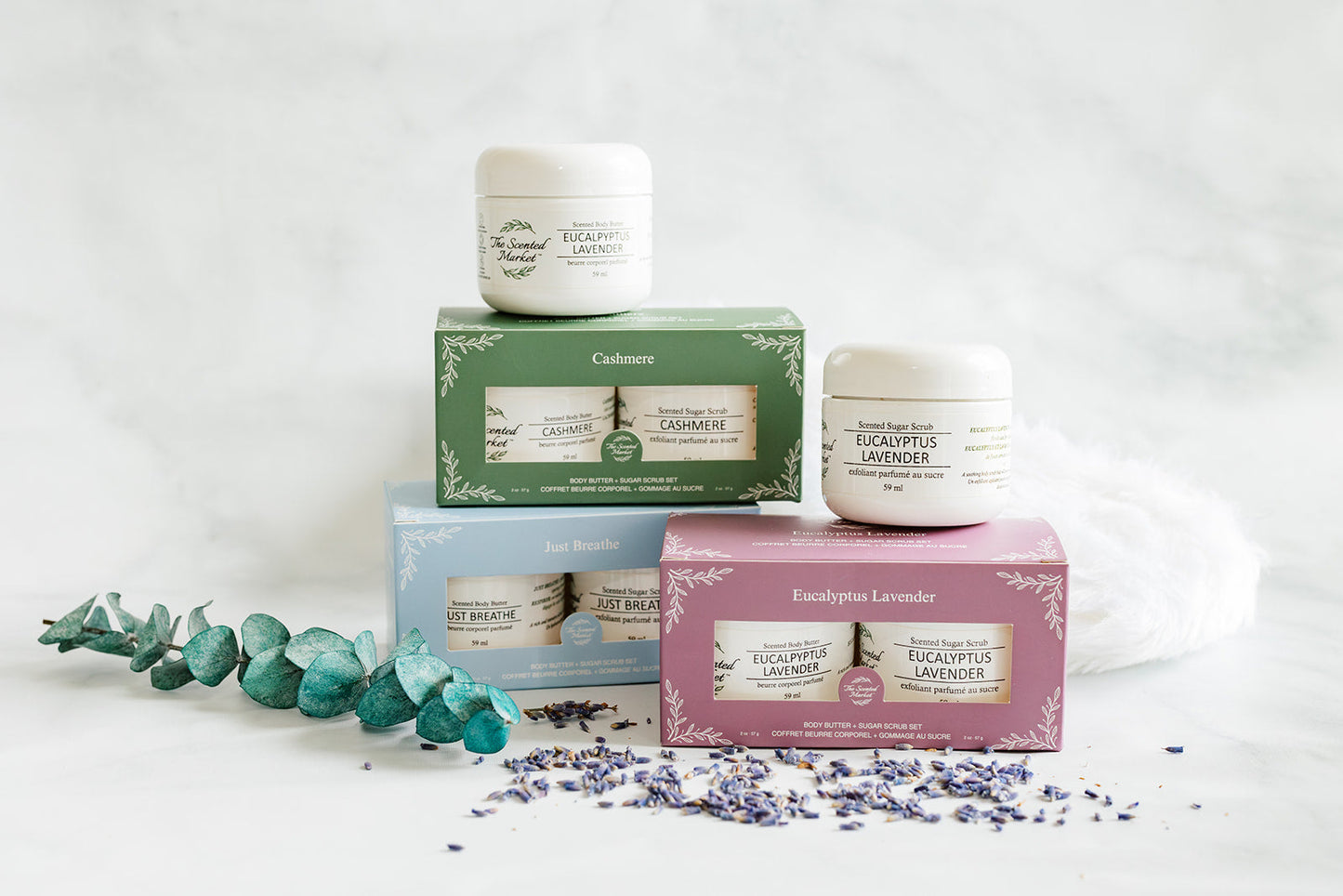 Eucalyptus Lavender Body Care Gift Set: Luxurious Skincare for Soft, Smooth Skin