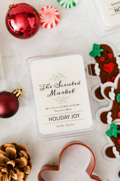 HOLIDAY JOY Soy Wax Melt - The Scented Market 