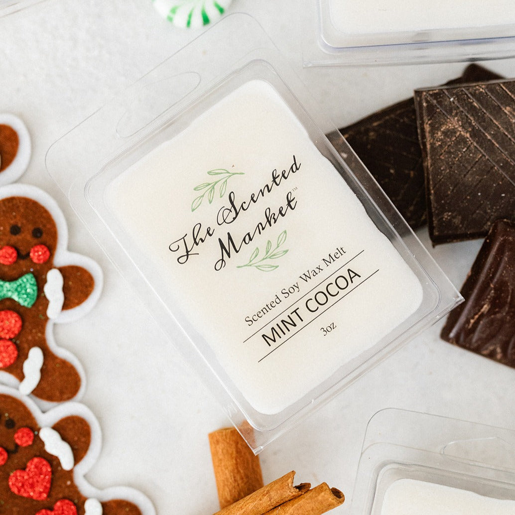 MINT COCOA Soy Wax Melt - The Scented Market 