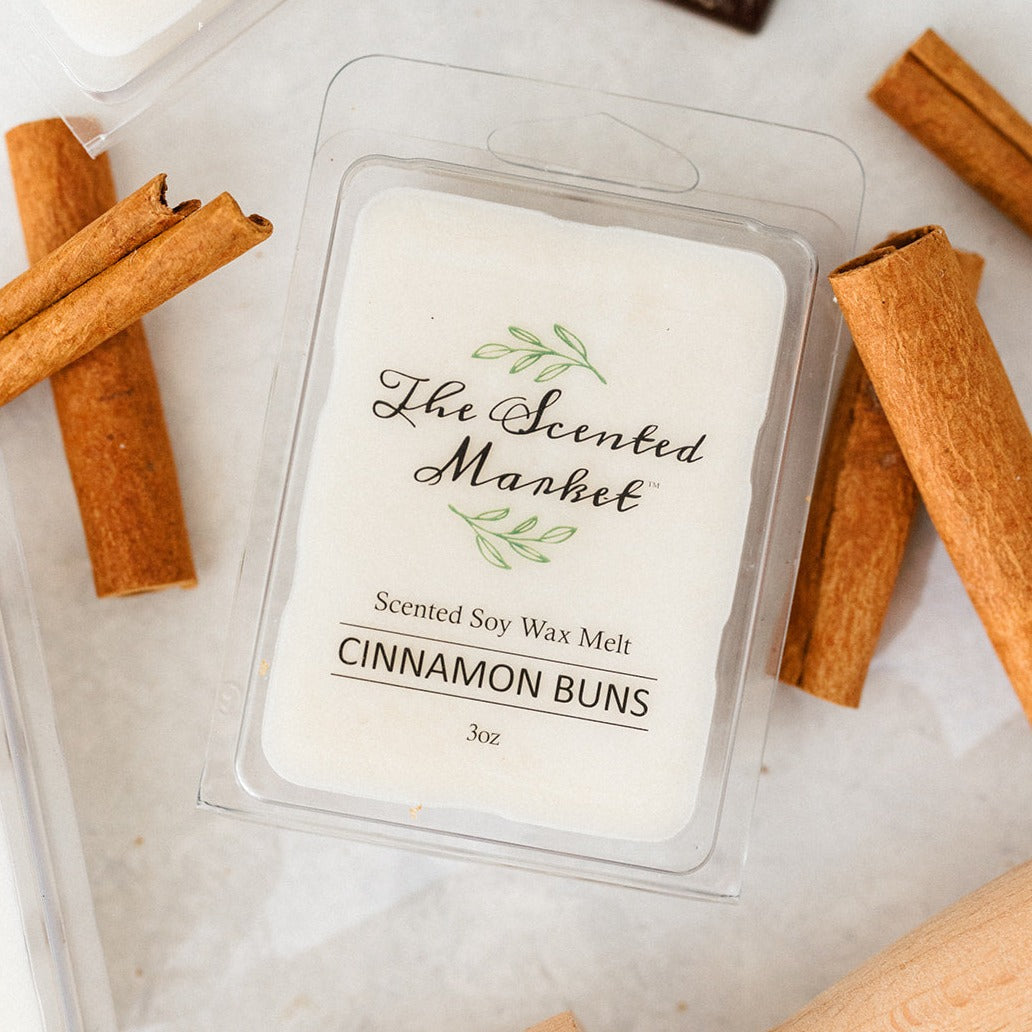 CINNAMON BUN Soy Wax Melt - The Scented Market 