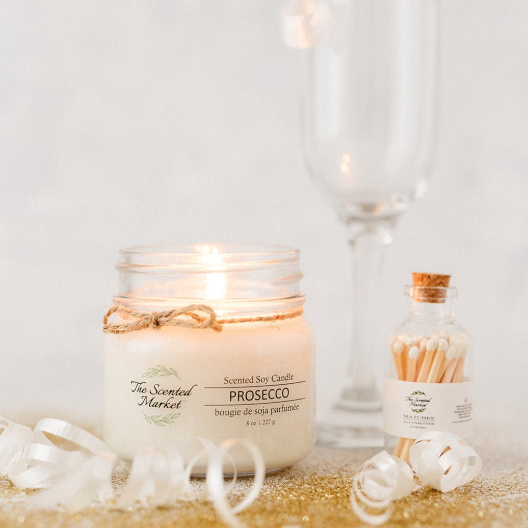 PROSECCO Soy Wax Candle - The Scented Market 