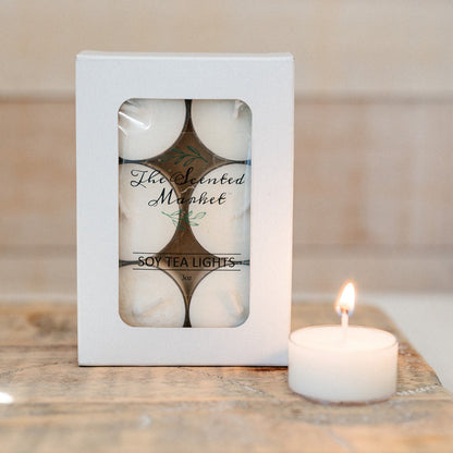 AU NATURAL / SCENT FREE Tea Lights - The Scented Market 