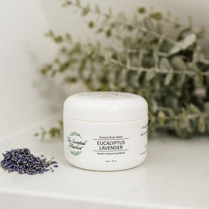 EUCALYPTUS LAVENDER Scented Body Butter - The Scented Market 