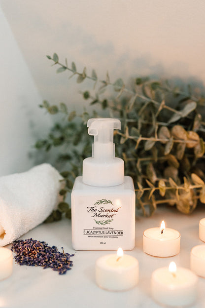 EUCALYPTUS LAVENDER Foaming Hand Soap - The Scented Market 