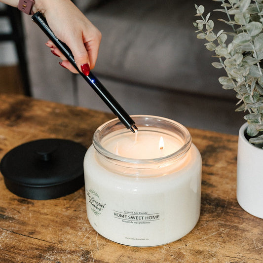 HOME SWEET HOME 4 Wick Candle - The Scented Market 