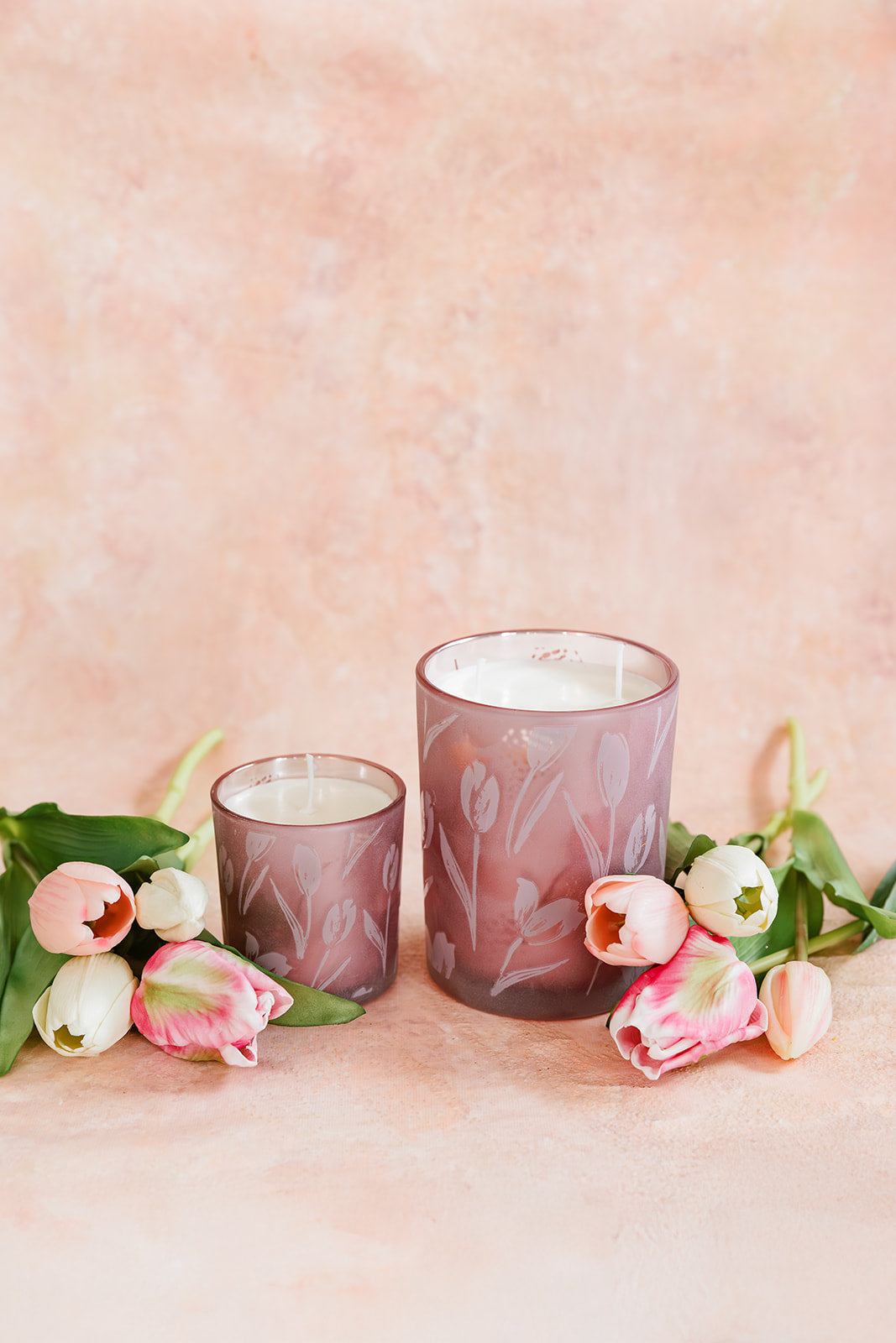 Tulip 1 Wick Soy Wax Candle - Small 8 oz