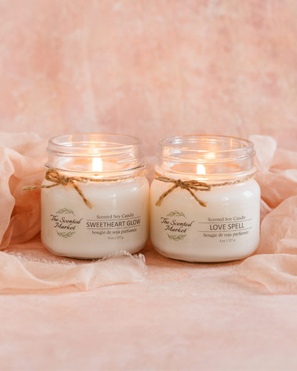 Glow Together Candle Gift Set – Sweetheart Glow & Love Spell