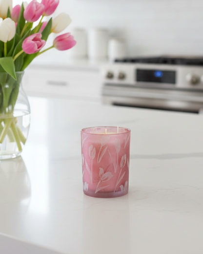 Tulip 2 Wick Soy Wax Candle - Large 28 oz