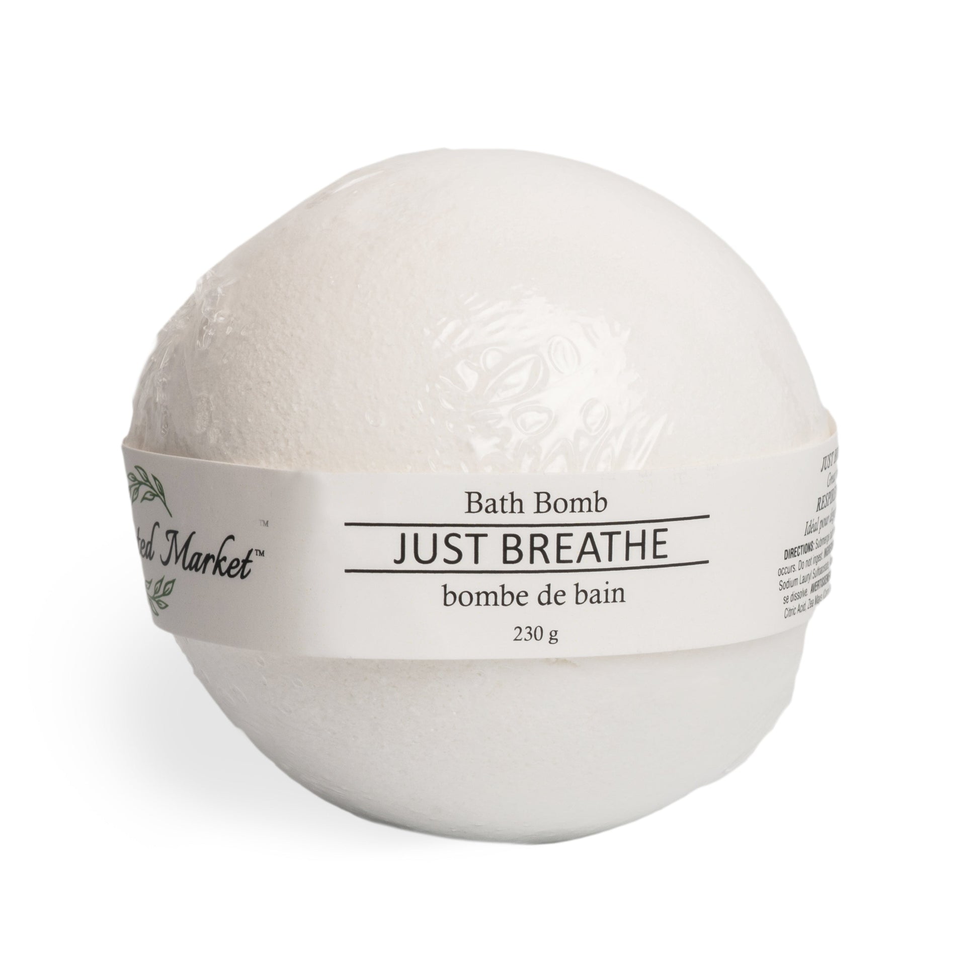 JUST BREATHE Bath Bomb - The Scented Market 