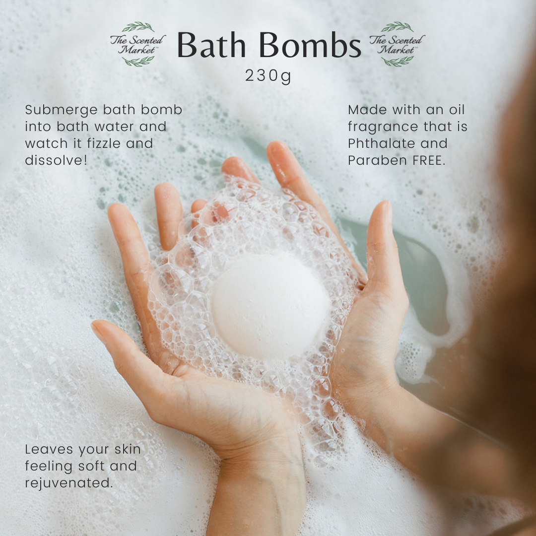 CASHMERE Bath Bomb - The Scented Market 