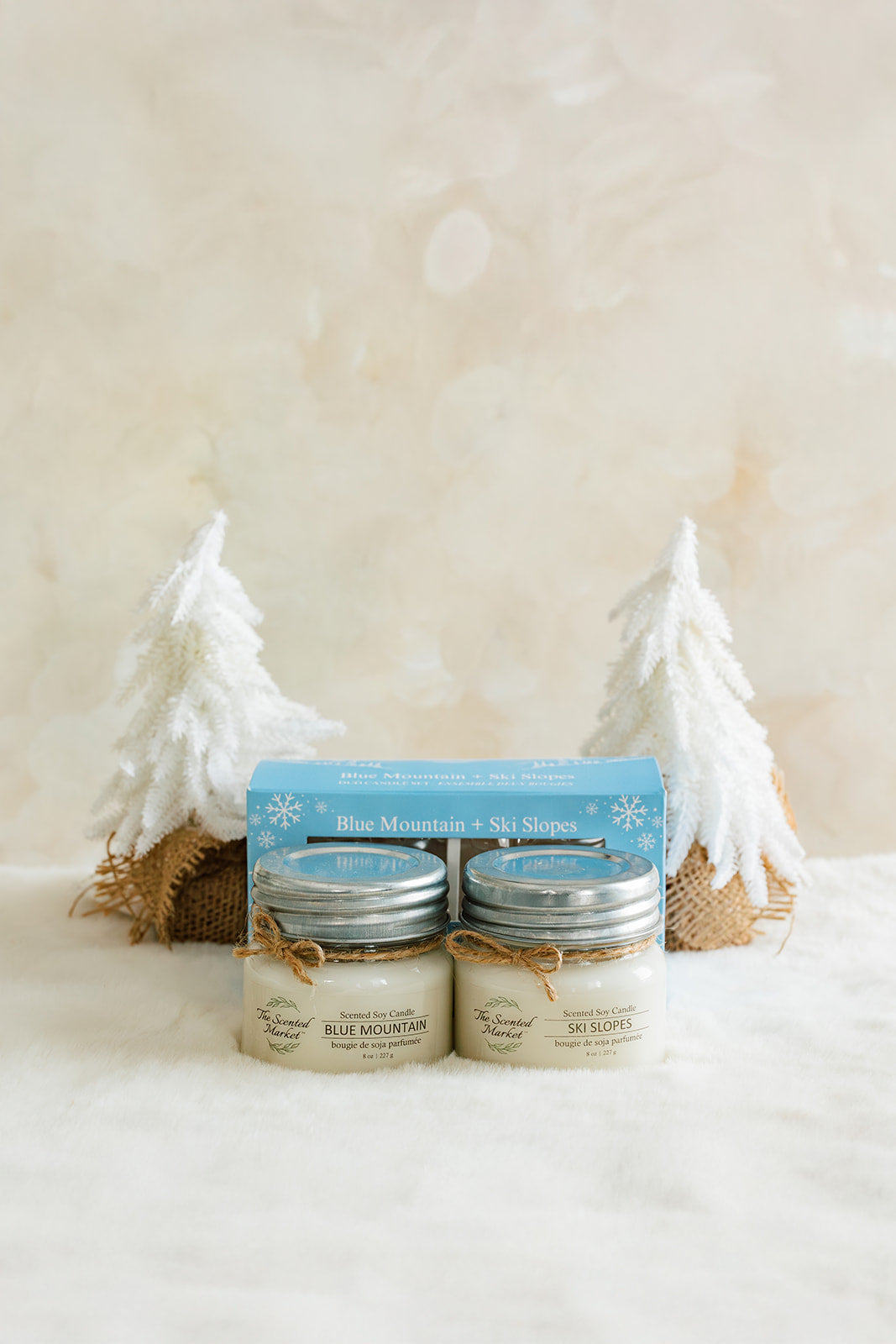 Blue Mountain Candle Gift Set – Fresh, Crisp, and Outdoorsy Scents