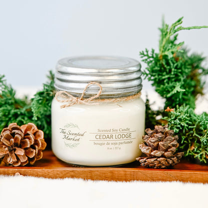 CEDAR LODGE - Scent of the Month December - The Scented Market  Candles   