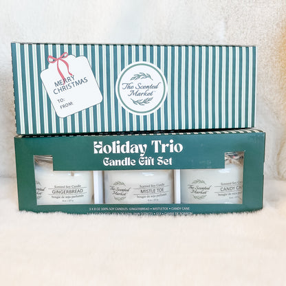Holiday Trio Candle 3 pack Gift Set