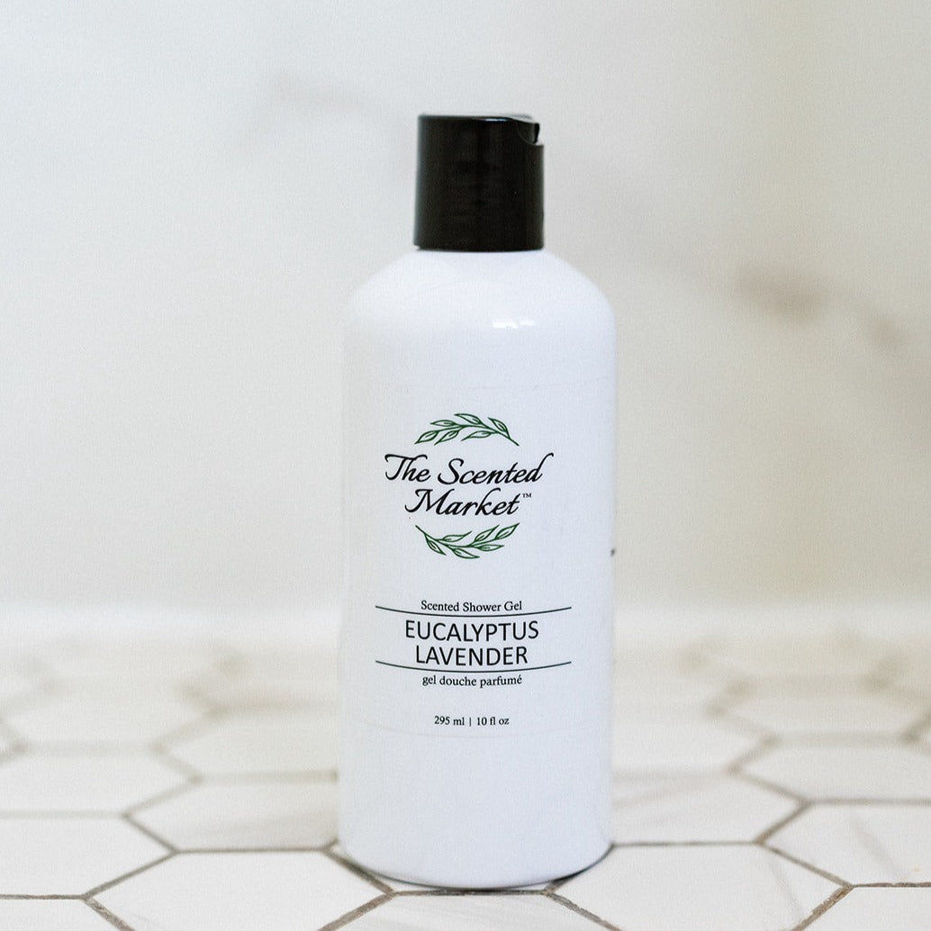 Shower Gel - Eucalyptus Lavender - The Scented Market 