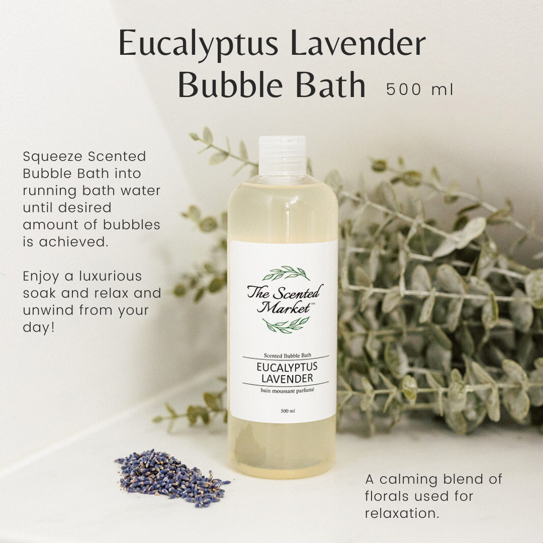 EUCALYPTUS LAVENDER - Bubble Bath - The Scented Market 