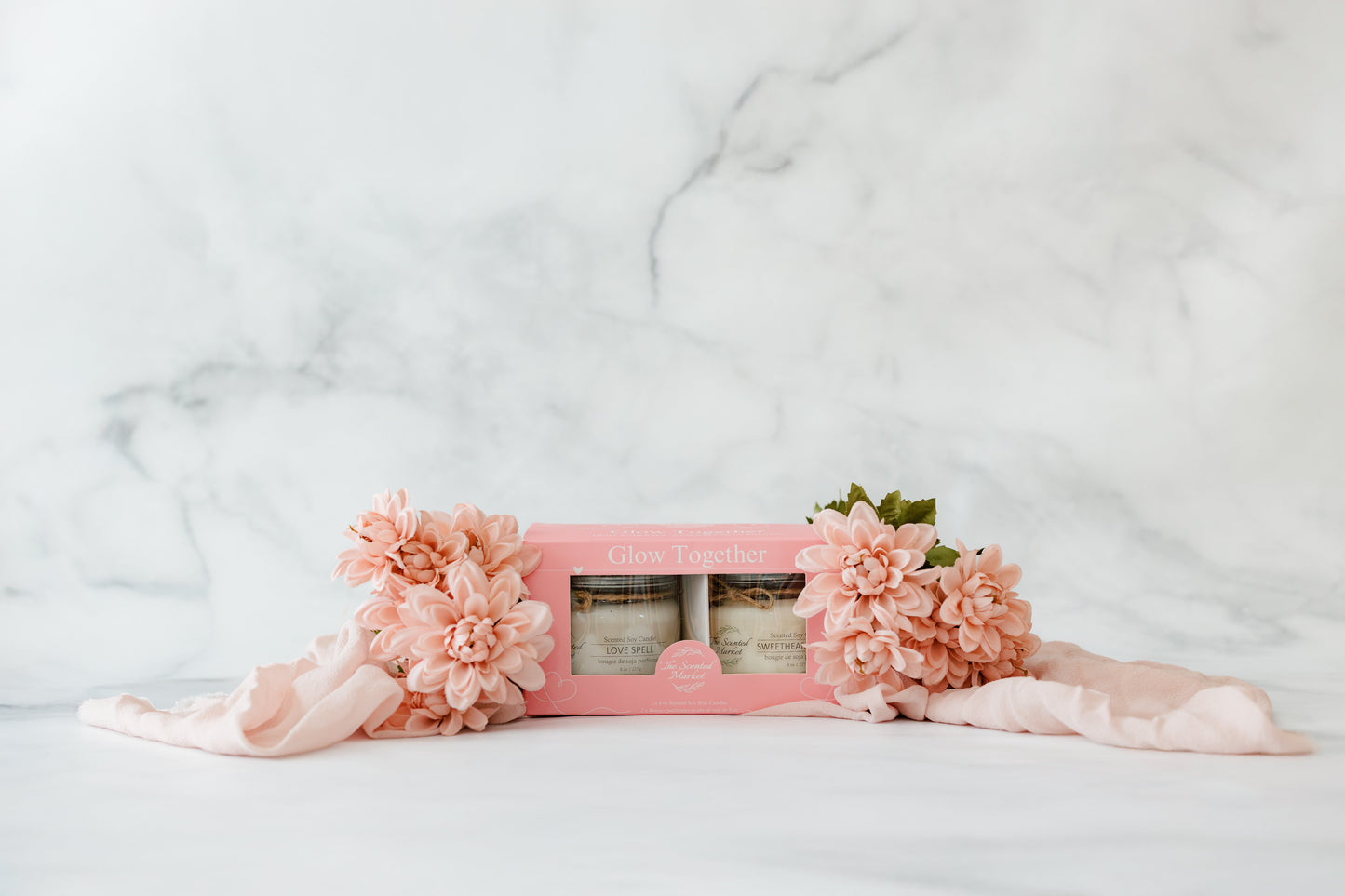 Glow Together Candle Gift Set – Sweetheart Glow & Love Spell - The Scented Market     