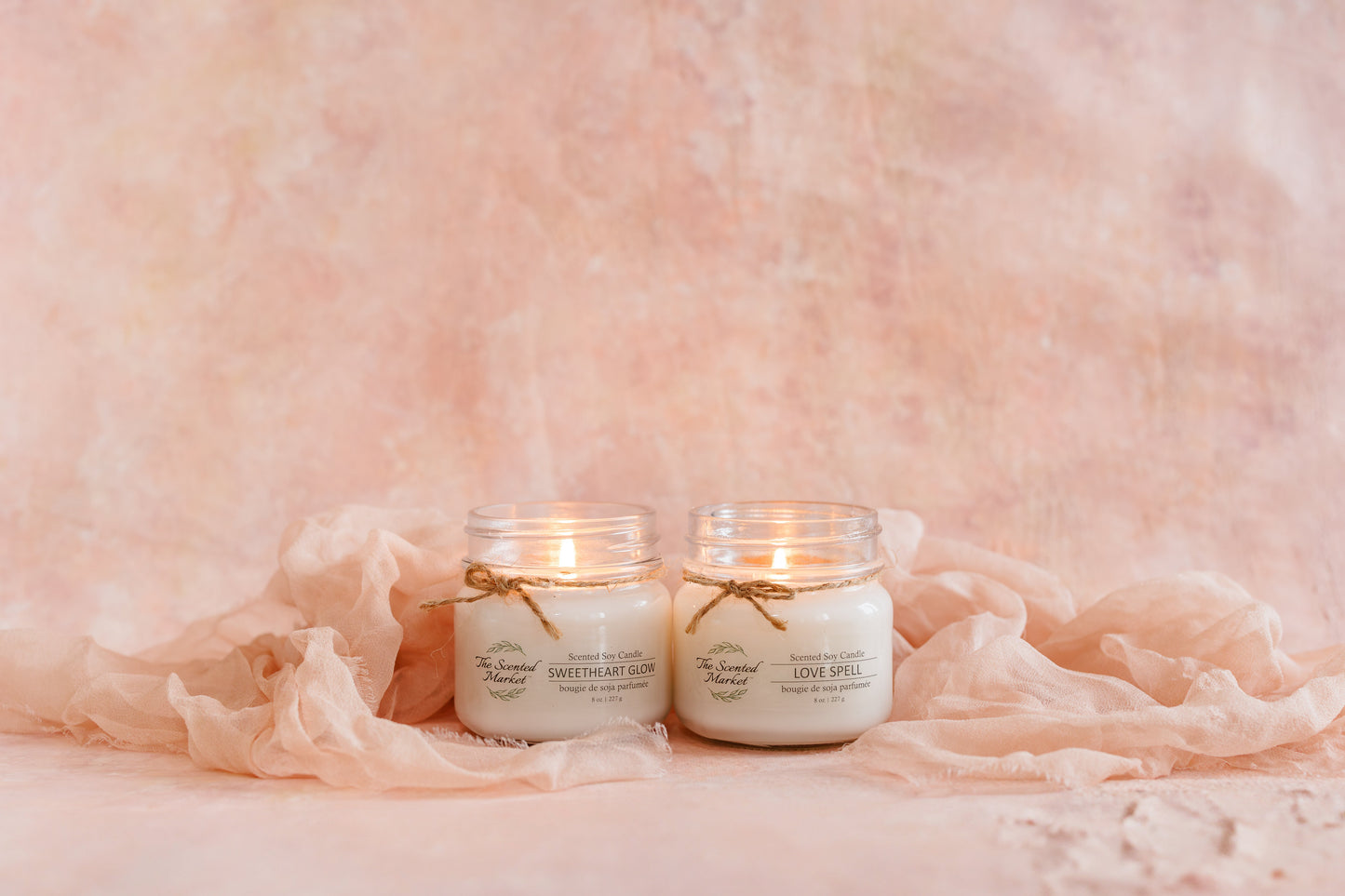 Glow Together Candle Gift Set – Sweetheart Glow & Love Spell - The Scented Market     