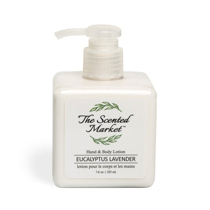 EUCALYPTUS LAVENDER Hand & Body Lotion - The Scented Market 