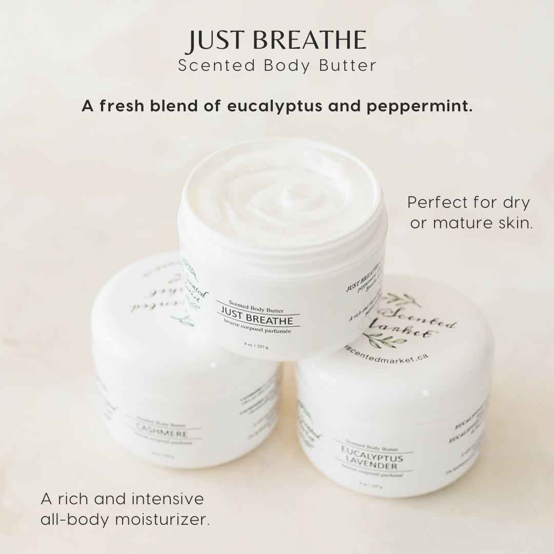 JUST BREATHE Scented Body Butter - The Scented Market 