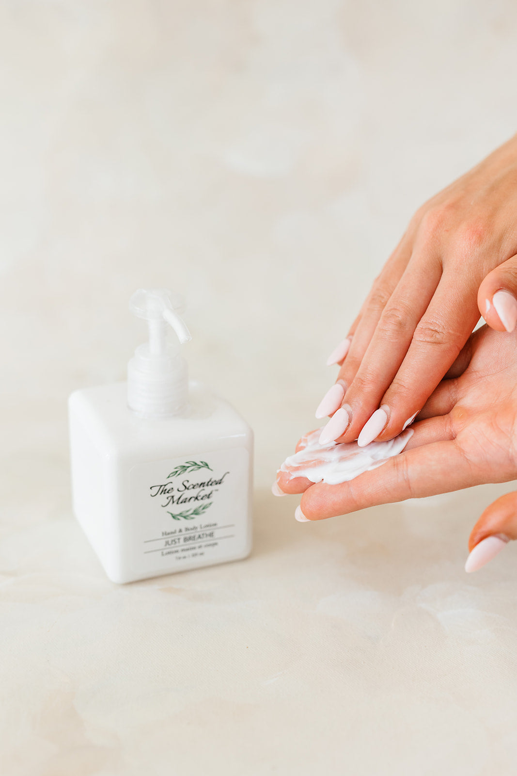Just Breathe Hand and Body Lotion – Refreshing and Hydrating - The Scented Market  Lotion & Moisturizer   