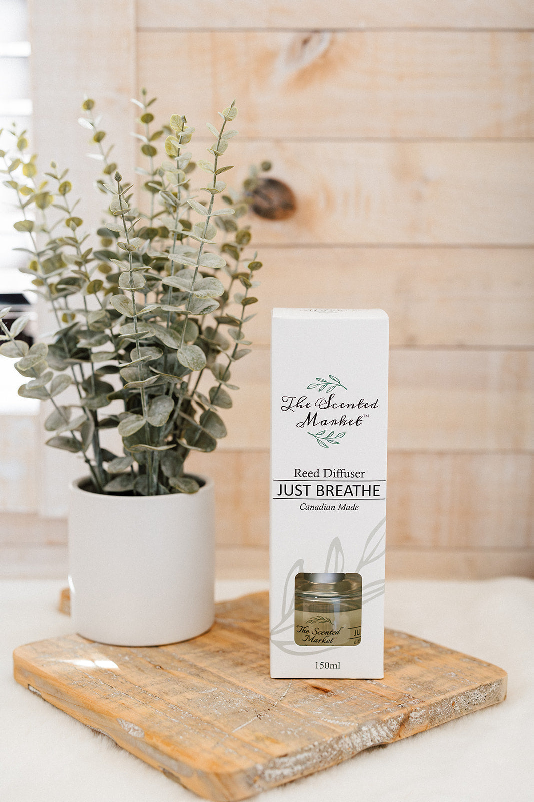 Just Breathe Reed Diffuser – Long-Lasting Invigorating Room Fragrance - The Scented Market  Home Fragrances   