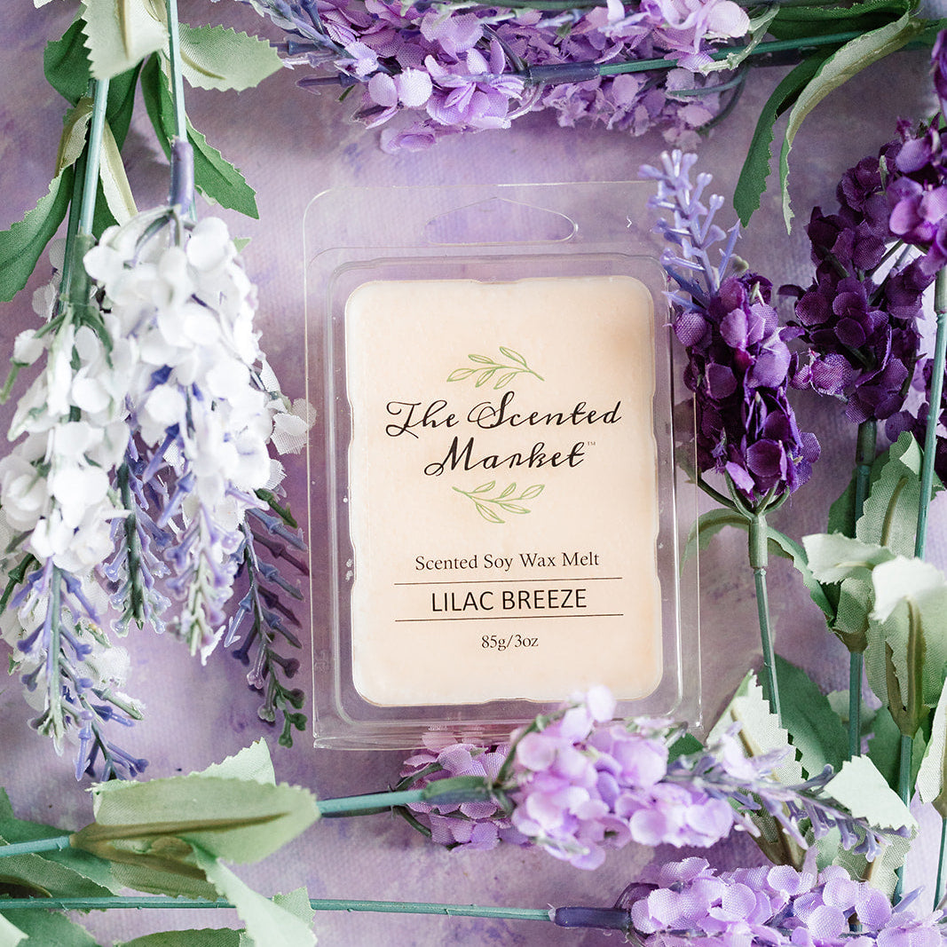 LILAC BREEZE Soy Wax Melt - The Scented Market  Wax Tarts   