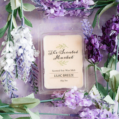 LILAC BREEZE Soy Wax Melt - The Scented Market  Wax Tarts   