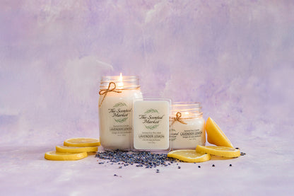 LAVENDER LEMON Soy Wax Candle 16 oz