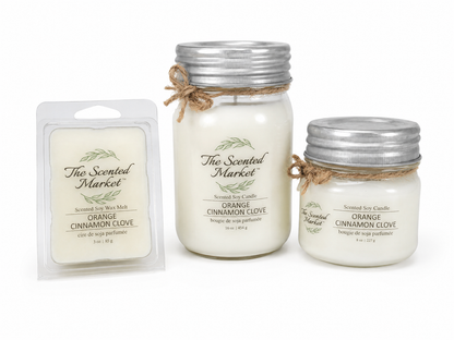 ORANGE CINNAMON CLOVE Soy Wax Melt
