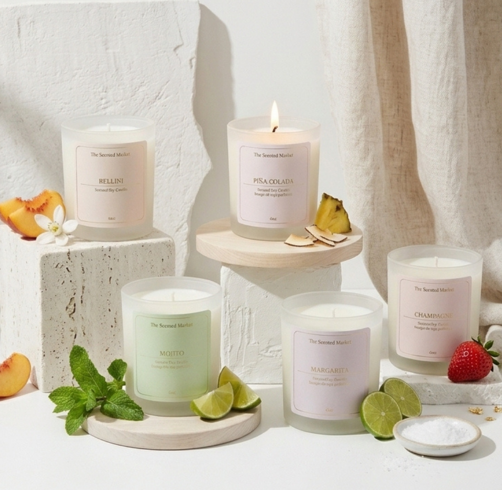 MARGARITA Cocktail Soy Wax Candle 6 oz