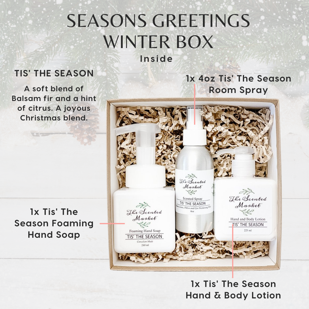 Seasons Greetings Winter Box - The Scented Market 