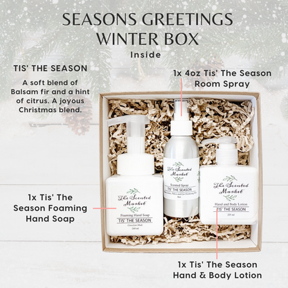 Seasons Greetings Winter Box - The Scented Market 