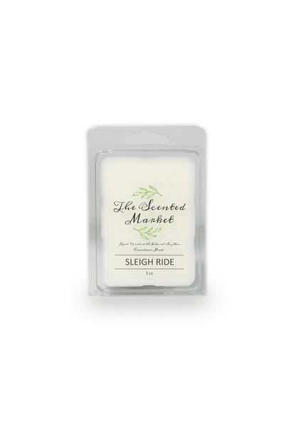 SLEIGH RIDE Soy Wax Melt - The Scented Market  Wax Tarts   