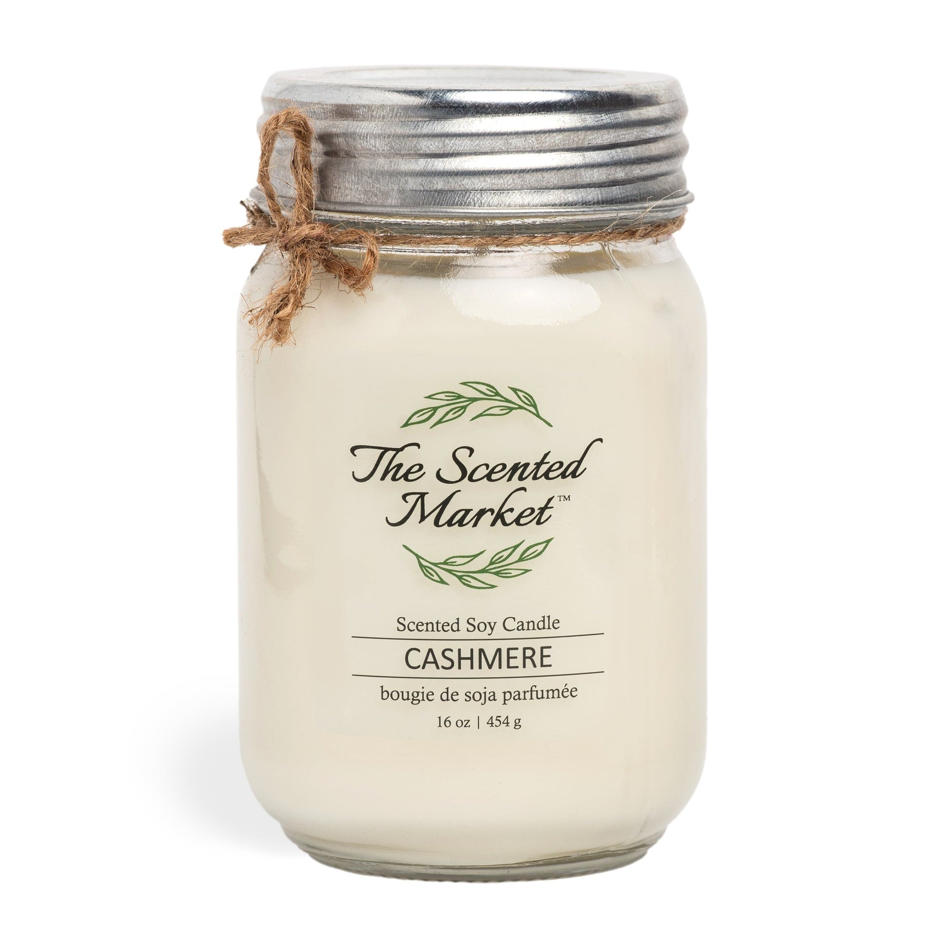 CASHMERE Soy Wax Candle 16 oz - The Scented Market 