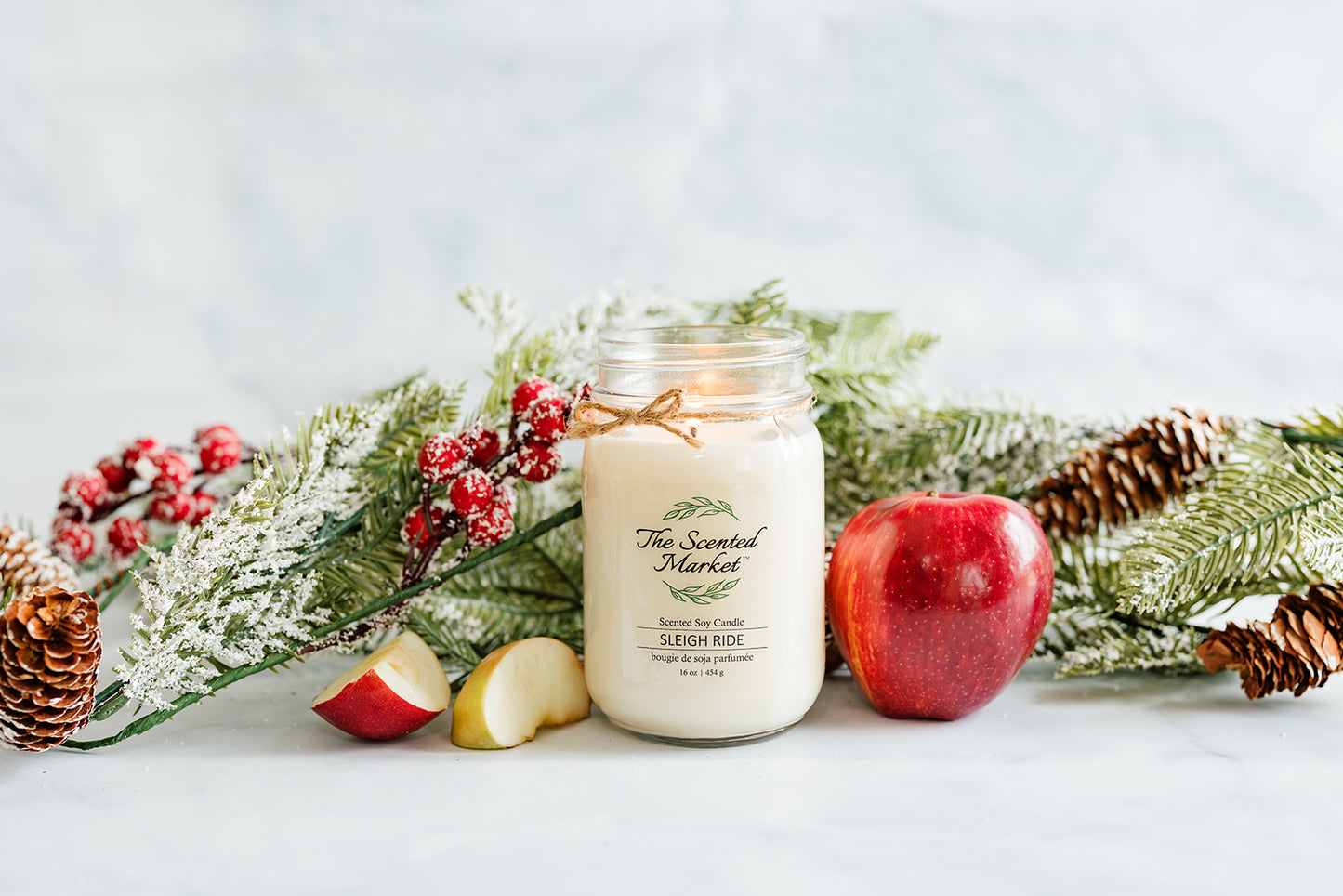 SLEIGH RIDE Soy Wax Candle 16 oz