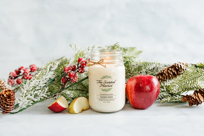 SLEIGH RIDE Soy Wax Candle 16 oz