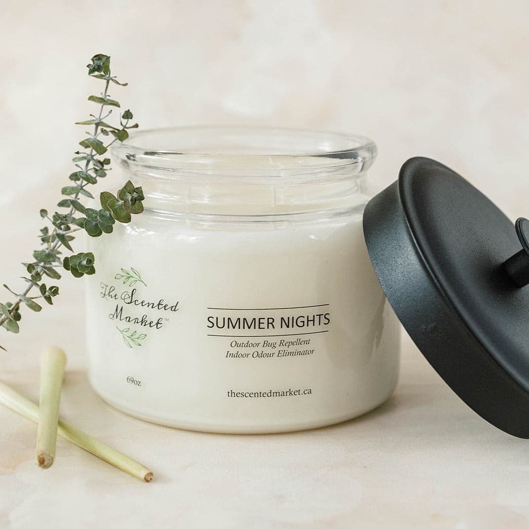 SUMMER NIGHTS 4 WICK SOY WAX CANDLE - The Scented Market 