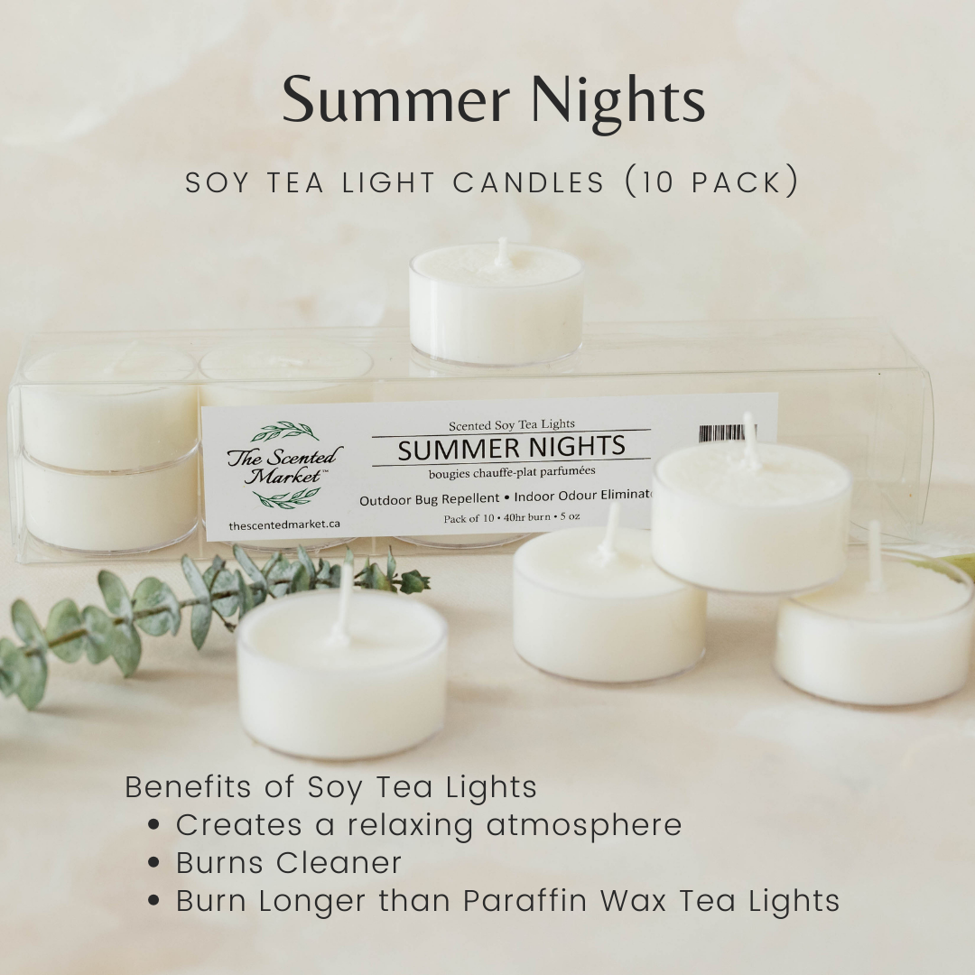 SUMMER NIGHTS Tea Lights - The Scented Market 