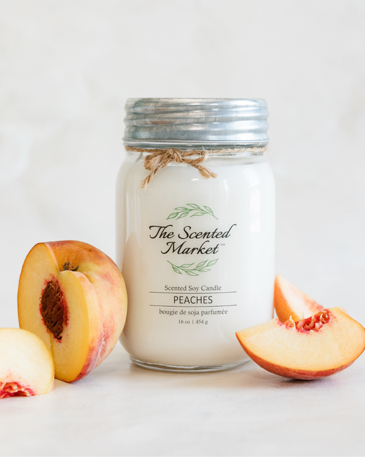 PEACHES Soy Wax Candle 16 oz