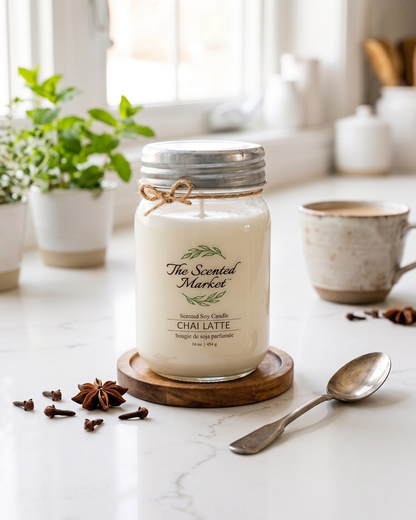 CHAI LATTE Soy Wax Candle 16 oz
