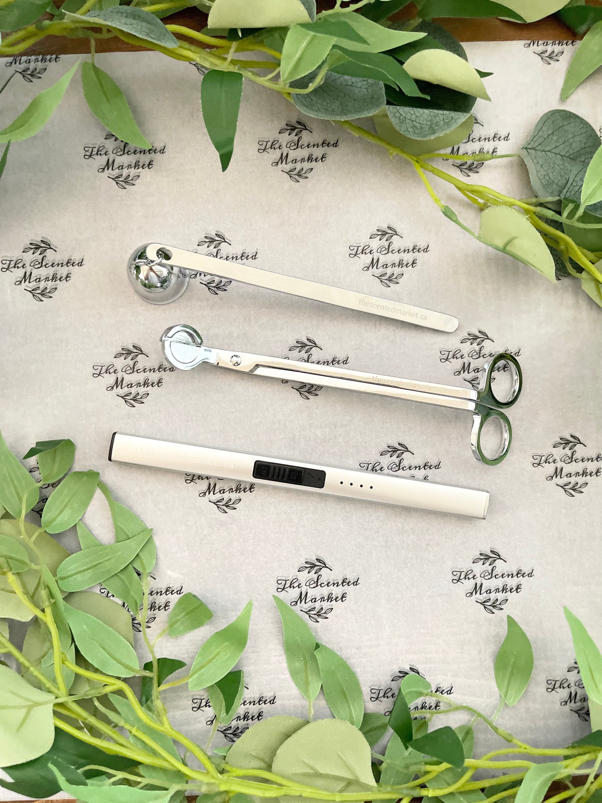 Wick Trimmer - Silver - The Scented Market 