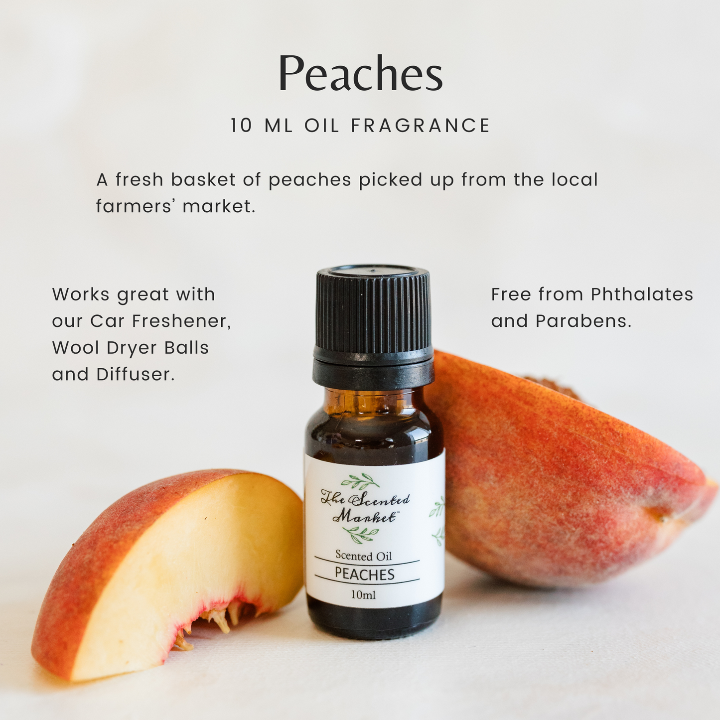 PEACHES Oil Fragrance - The Scented Market 